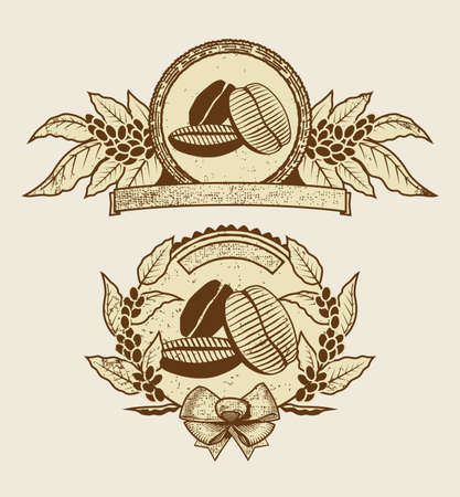 Coffee Bean Artのイラスト素材