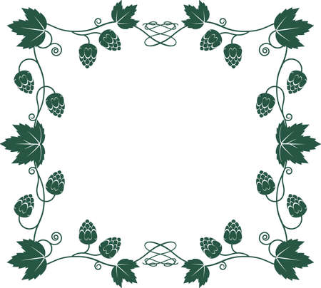 Hops Frameのイラスト素材