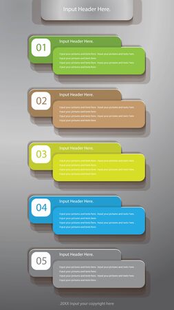 Web Design Website Elements Template for graphic internet. button. text box. label. info graphics.のイラスト素材