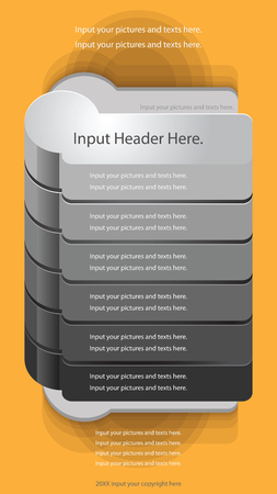Web Design Website Elements Template for graphic internet. button. text box. label. info graphics.のイラスト素材