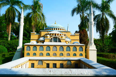 Hagia Sophia, Turkey  at The Window of the World theme park, Shenzhenのeditorial素材