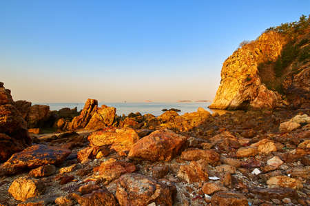 The coast landscapeの写真素材