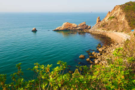 The coast landscape