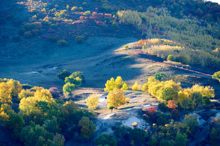 The Bashong plateau landscapeの写真素材
