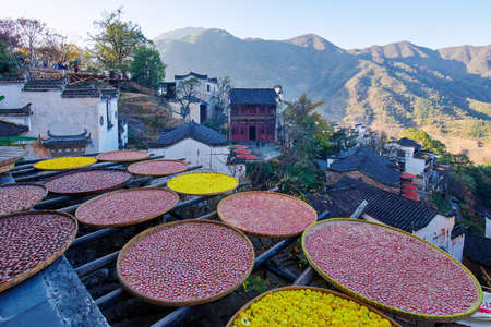 Bu Ling Sun Qiu in Wuyuan county Jiangxi province, China.