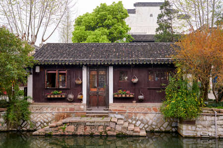 Nanxun Ancient Town, Huzhou City, Zhejiang Provinceの写真素材