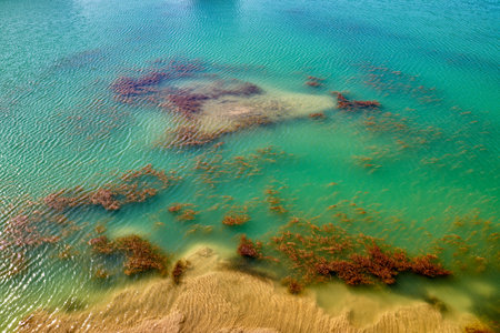 Qinghai Haixi Prefecture Dachaidan Administrative Committee Xitai Area Wusute Water Yadan Sceneryの写真素材