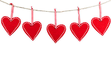 Valentine card. Heart frame. Romantic decoration element for Mothers Day. Valentines Day. Womens Day. Valentines Day greeting card isolated on white background. Heart shape frame. Copy space. Empty spaceの写真素材