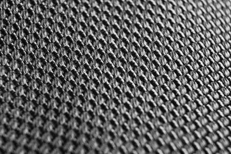 Macro shot black cotton fabric texture. Linen natural canvas texture with pattern. Fabric texture....