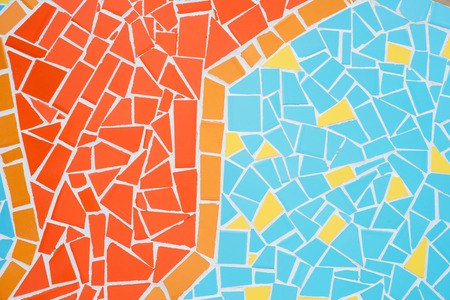Colorful mosaic tile background
