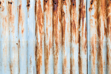 Close up Rusted galvanized iron plate, texture background