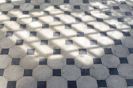 Brick floor backgroundの写真素材