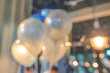 Blur balloons in the partyの写真素材