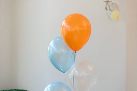 Color balloons for decoration partyの写真素材