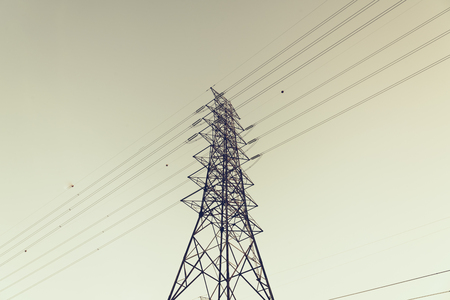 High voltage tower, Electricity transmission power lines