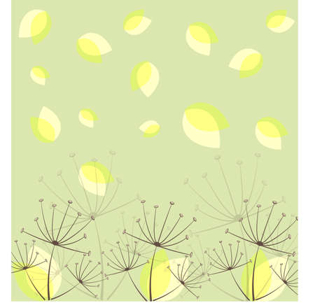 flowers backgroundのイラスト素材