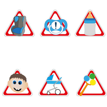 sing safety on carsのイラスト素材