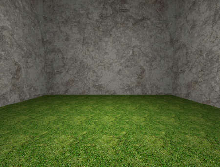 grunge roomの写真素材