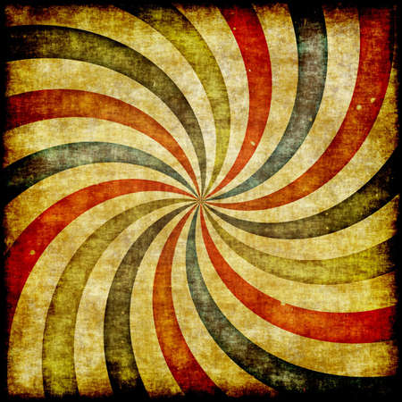 aged sunburstの写真素材