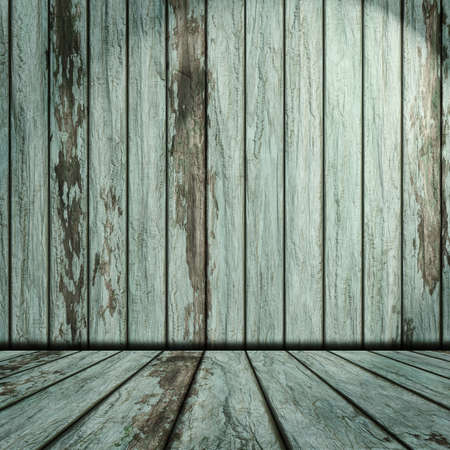 wooden roomの写真素材