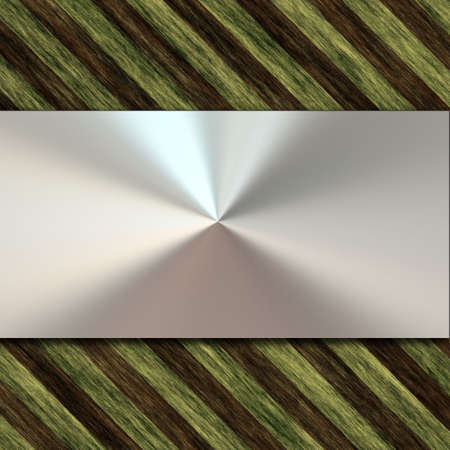 metal bannerの写真素材