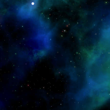 blue nebula