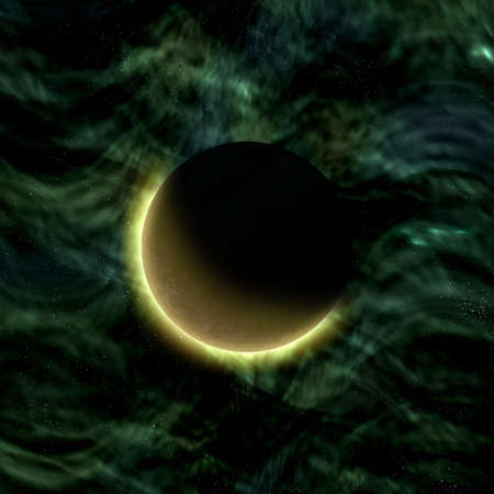 planet in space