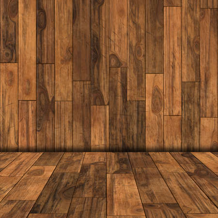 wooden roomの写真素材