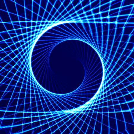 blue fractal