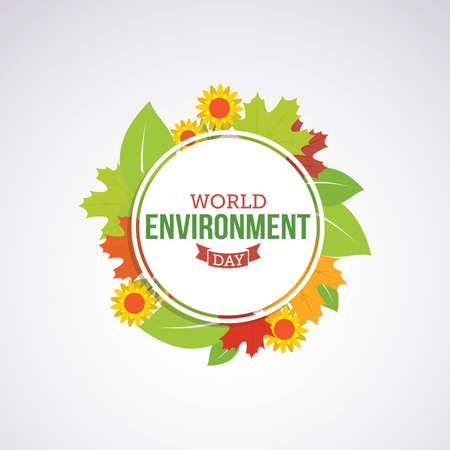 World Environment Day Vector Illustrationのイラスト素材