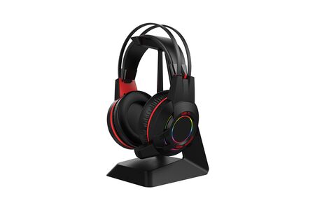 gaming headset standの写真素材
