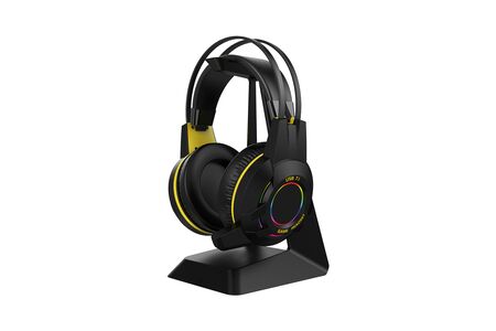 gaming headset standの写真素材