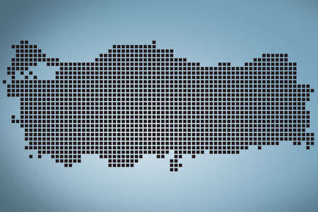 Turkey, Mapの写真素材