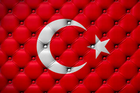 Turkish Flag, Flag, Turkeyの写真素材