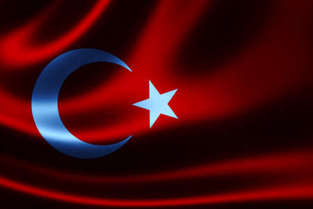 Turkish Flag, Flag, Turkeyの写真素材