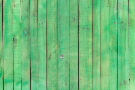 Green wooden boards for usage as vintage backgroundの写真素材