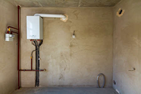 The apartment is under construction and renovationの写真素材