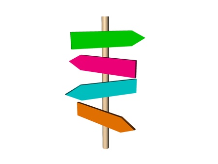 Direction signsの写真素材