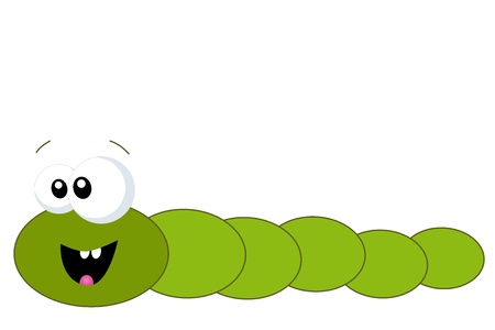 Happy Wormのイラスト素材