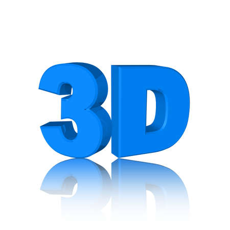 3D Signの写真素材