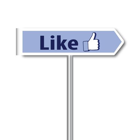 Arrow Likeのイラスト素材