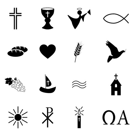 Religion signsのイラスト素材