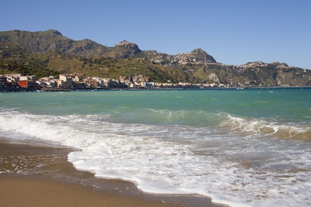 Taormina  Sicily  ,Italyの写真素材