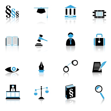 justice Icons のイラスト素材