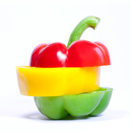 Bell pepper slices