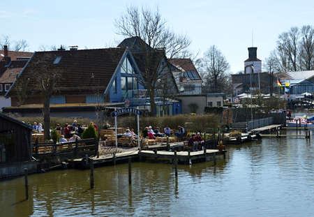 Marina in Steinhude, Lower Saxony