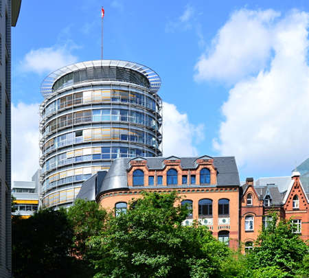 Skyline of Hamburg, Germany