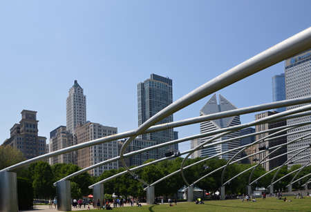 Downtown Chicago, Illinoisのeditorial素材