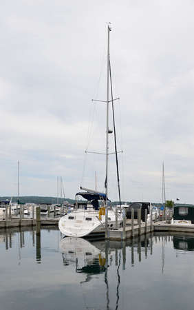 Marina in Traverse City, Michigan