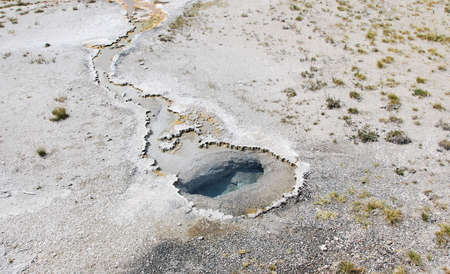 Hot Spring at Yellowstone National Park, Wyoming